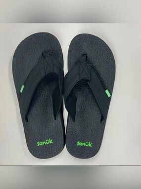 NWT Sanuk Men’s Beer Cozy Ultra Flip Flop